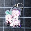 1 Pcs Kawaii Anime Dr Stone Keychains Cartoon Figure Senkuu Kohaku Acrylic Pendant Keyrings Figure Toys 2 - Dr. Stone Merch