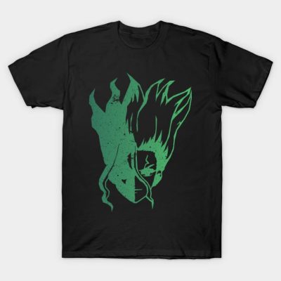 Senku Face Fanart T-Shirt Official Haikyuu Merch