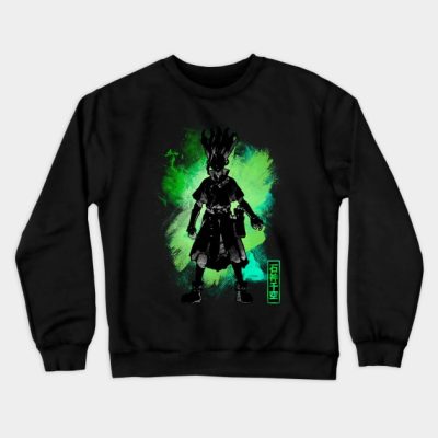 Cosmic Senku Crewneck Sweatshirt Official Haikyuu Merch