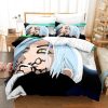 2023 Dr STONE Bedding Set Single Twin Full Queen King Size Bed Set Adult Kid Bedroom 4 - Dr. Stone Merch