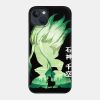 Minimalist Silhouette Senku Phone Case Official Haikyuu Merch