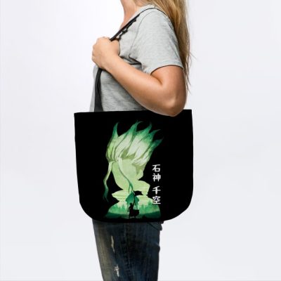 Minimalist Silhouette Senku Tote Official Haikyuu Merch