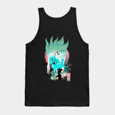 Senku Landscape Tank Top Official Haikyuu Merch