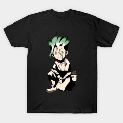 Dr Stone Senku Ishigami Chibi Cute Frail T-Shirt Official Haikyuu Merch