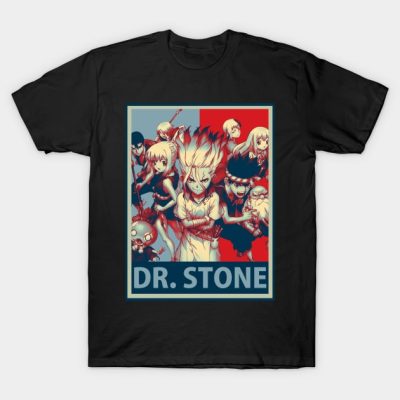 Cartoon Gifts Dr Stone Vintage Classic T-Shirt Official Haikyuu Merch