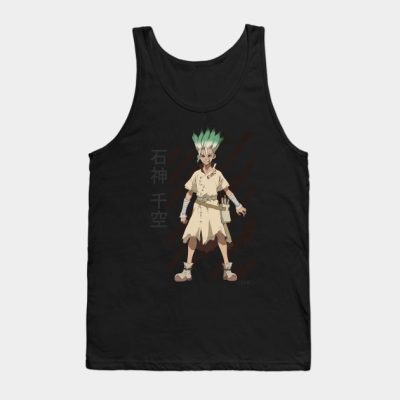 Senku Ishigami Dr Stone Anime Tank Top Official Haikyuu Merch