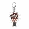 Acrylic Figure Keychain Anime Dr STONE Characters Ishigami Senkuu Amber Chrome Asagiri Gen Charm Pendant Keyring 5 - Dr. Stone Merch