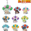 Anime Dr STONE Ishigami Senkuu Asagiri Gen Chrome Amber Cosplay PVC Figure Pendant Keychain Keyring Figure - Dr. Stone Merch