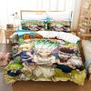 Dr STONE Bedding Set Single Twin Full Queen King Size Bed Set Aldult Kid Bedroom Duvetcover 1 - Dr. Stone Merch