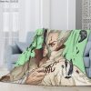 Dr Stone Anime 3D Flannel Blanket Character Thin Blanket Flannel Portable Home Travel Office Blanket 01 2 - Dr. Stone Merch