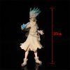 Dr Stone Senku Ishigami FIGURE of STONE WORLD Kingdom of Science Senkuu Action Figure Toys 4 - Dr. Stone Merch