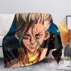 Kids New Blanket Anime Dr STONE 3D Print Child Warm Fleece Blanket Soft Bedroom Sofa Travel.jpg 640x640 1 - Dr. Stone Merch