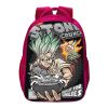 New Dr STONE Backpack Mochila Boys Girl School Bag Teens Storage Bag Travel Bags Children Rucksack 2 - Dr. Stone Merch