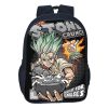 New Dr STONE Backpack Mochila Boys Girl School Bag Teens Storage Bag Travel Bags Children Rucksack 3 - Dr. Stone Merch