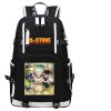 Unisex Anime Cos Dr Stone Ishigami Senkuu Amber Outdoor Travel Rucksack Casual Schoolbag Student Backpacks 1 - Dr. Stone Merch