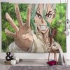 Wall Tapestry Japanese Anime Dr Stone Background Decorative Wall Hanging For Living Room Bedroom Dorm Room.jpg 640x640 13 - Dr. Stone Merch