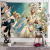 Wall Tapestry Japanese Anime Dr Stone Background Decorative Wall Hanging For Living Room Bedroom Dorm Room.jpg 640x640 9 - Dr. Stone Merch