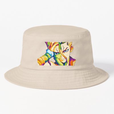 Wpap Pop Art Anime Boys Bucket Hat Official Dr. Stone Merch