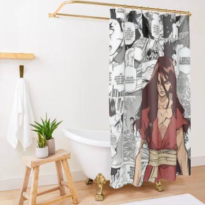 Tsukasa Shishio Shower Curtain Official Dr. Stone Merch