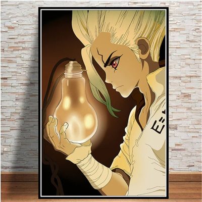 Dr.Stone Ishigami Senku Magic Wall Art