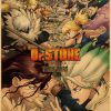 Japanese Anime Paintings Dr STONE Poster Classic Wall Artwork Prints Kraft Paper Vintage Pictures Home Decor - Dr. Stone Merch