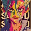 Japanese Anime Paintings Dr STONE Poster Classic Wall Artwork Prints Kraft Paper Vintage Pictures Home Decor 3 - Dr. Stone Merch