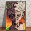 Nordic Anime Dr STONE Ishigami Senku Shishio Tsukasa Print Art Canvas Poster For Living Room Decor 10 - Dr. Stone Merch