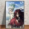 Nordic Anime Dr STONE Ishigami Senku Shishio Tsukasa Print Art Canvas Poster For Living Room Decor 9 - Dr. Stone Merch