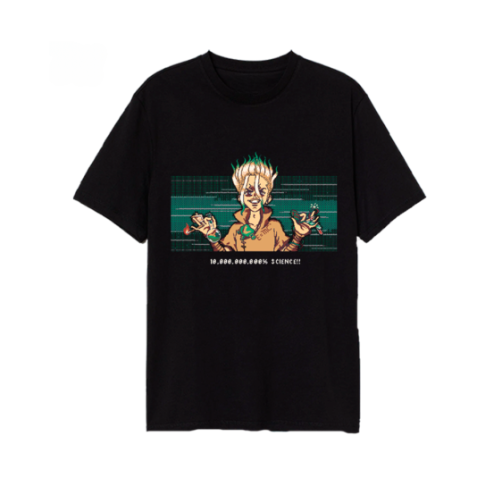 Senku Scientist Pixel Dr.Stone T-shirt